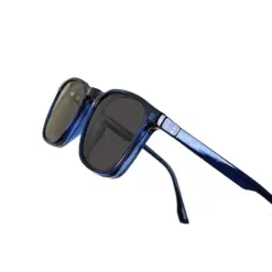 Blue Medium Clip-on Eyeglasses