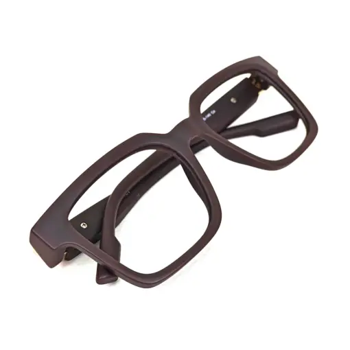 Buy Brown Bold Oversized Eyeglasses Online at Chashmah.com