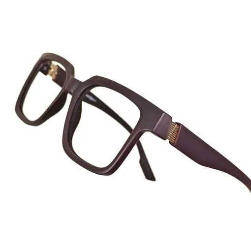 Buy Brown Bold Oversized Eyeglasses Online at Chashmah.com