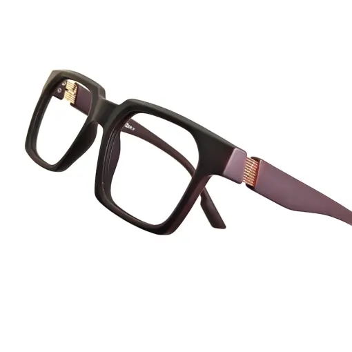 Buy Brown Square Bold Eyeglasses Online at Chashmah.com