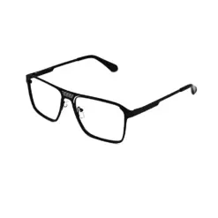Buy Black Bold Metal Eyeglasses Online at Chashmah.com