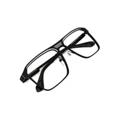 Buy Black Bold Metal Eyeglasses Online at Chashmah.com