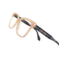 Cream Modern Fancy Eyeglasses at chashmah