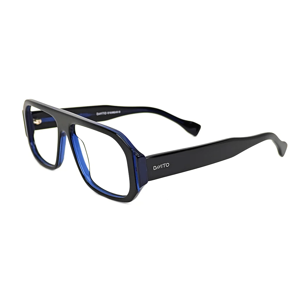 Davito Black Bold Eyeglasses 8201 4 1