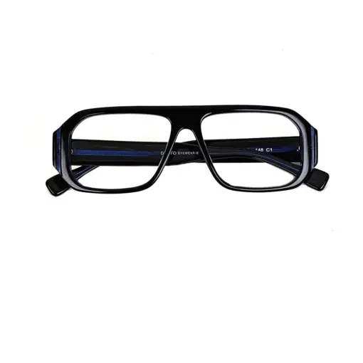 Black Bold Eyeglasses at chashmah.com