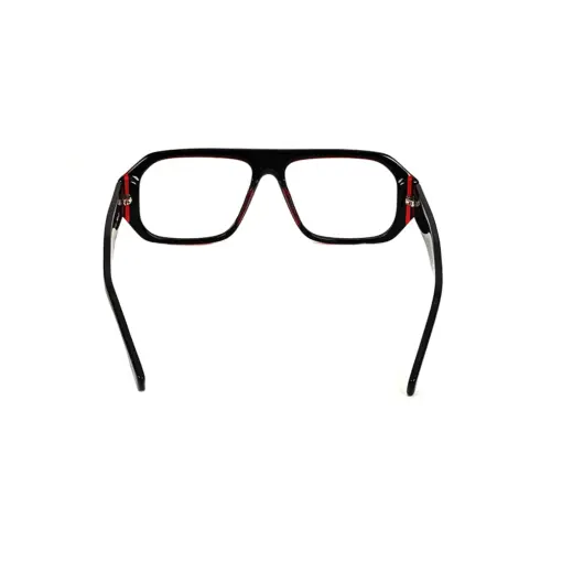 Red Bold Eyeglasses at chashmah.com