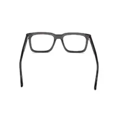 Glass Grey Bold Eyeglasses