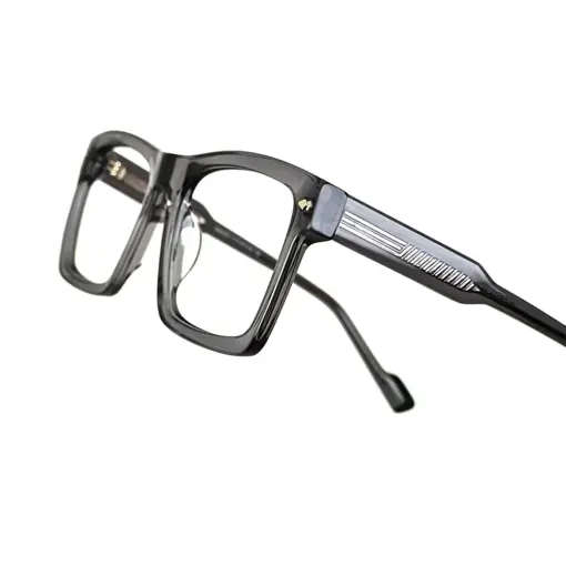 Glass Grey Premium Eyeglasses at chashmah