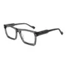 Glass Grey Premium Eyeglasses at chashmah