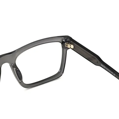 Glass Grey Premium Eyeglasses at chashmah
