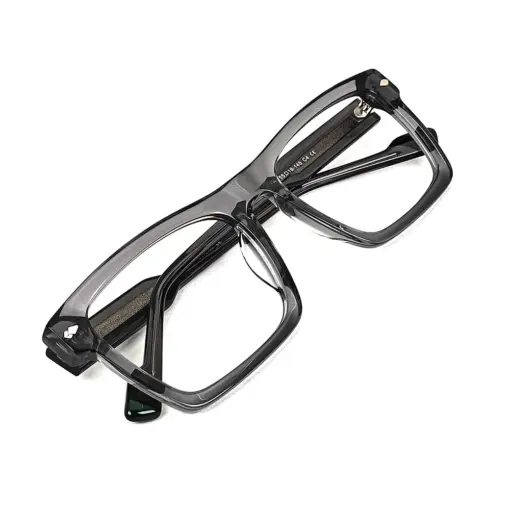 Glass Grey Premium Eyeglasses at chashmah