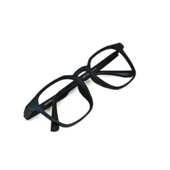 Green Medium Clip-on Eyeglasses