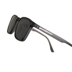 GreY Medium Clip-on Eyeglasses