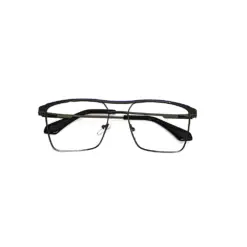 Gunmetal Modern Metal Eyeglasses