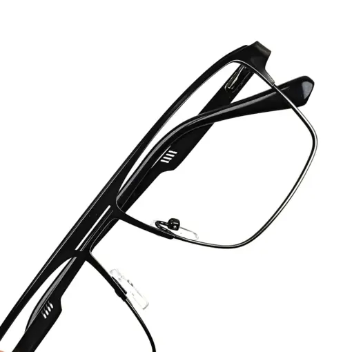 Gunmetal Small Metal Eyeglasses