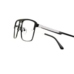 Gunmetal Small Metal Eyeglasses