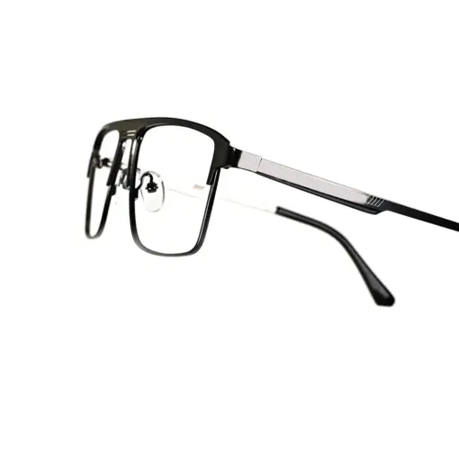 Gunmetal Small Metal Eyeglasses