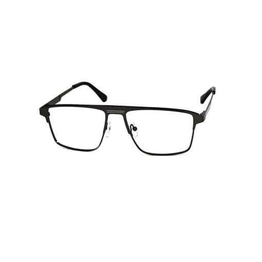 Gunmetal Small Metal Eyeglasses