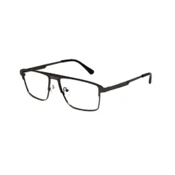 Gunmetal Small Metal Eyeglasses