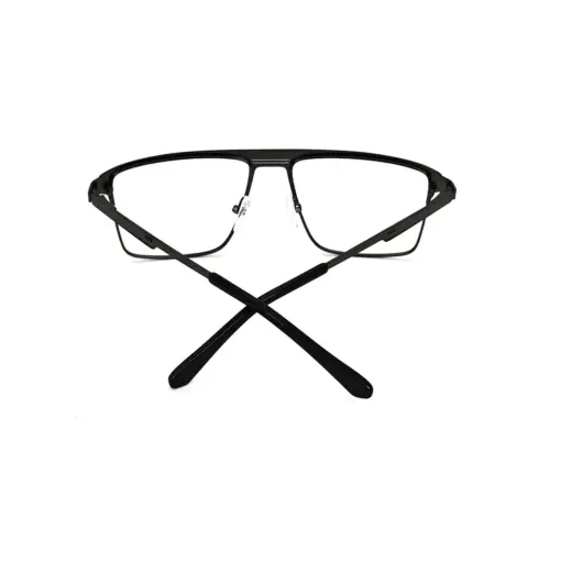 Gunmetal Small Metal Eyeglasses