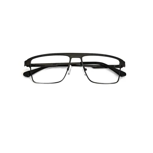 Gunmetal Small Metal Eyeglasses