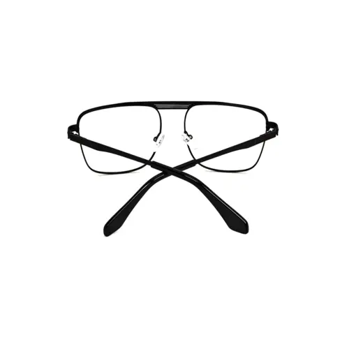 Modern Aviator Metal Eyeglasses at chashmah