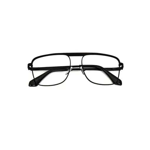 Modern Aviator Metal Eyeglasses at chashmah