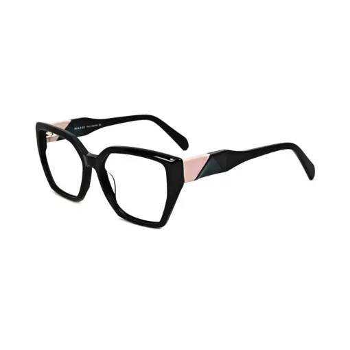 Modern Black Women Eyeglasses at chashmah