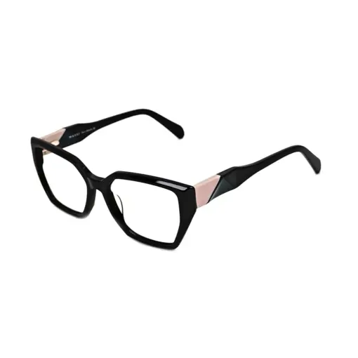 Modern Black Women Eyeglasses at chashmah