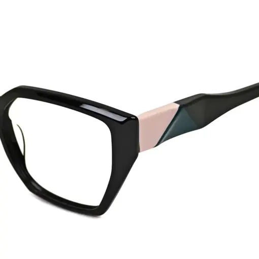 Modern Black Women Eyeglasses at chashmah