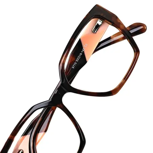 Modern Women Leopard Eyeglasses at chashmah