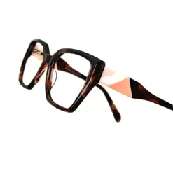 Modern Women Leopard Eyeglasses at chashmah