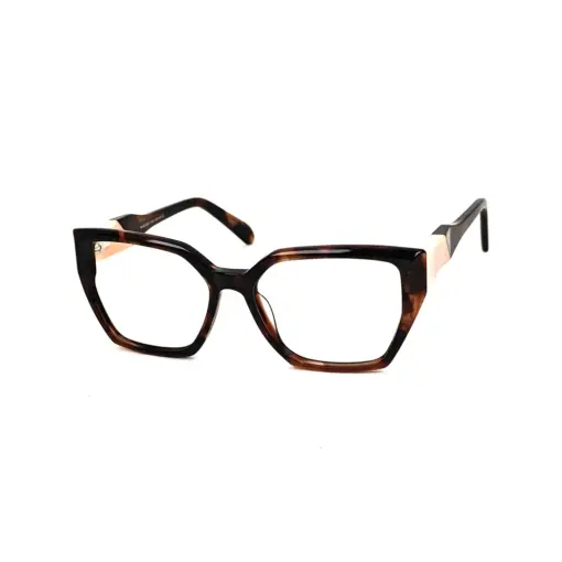 Modern Women Leopard Eyeglasses at chashmah