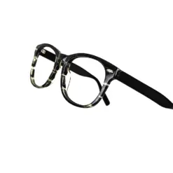 Olive Green Leopard Eyeglasses AT chashmah