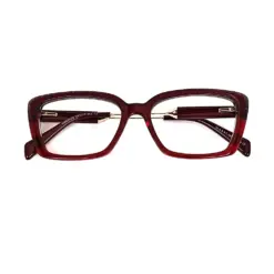 Red Modern Premium Eyeglasses AT chashmah