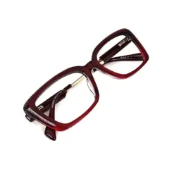 Red Modern Premium Eyeglasses AT chashmah
