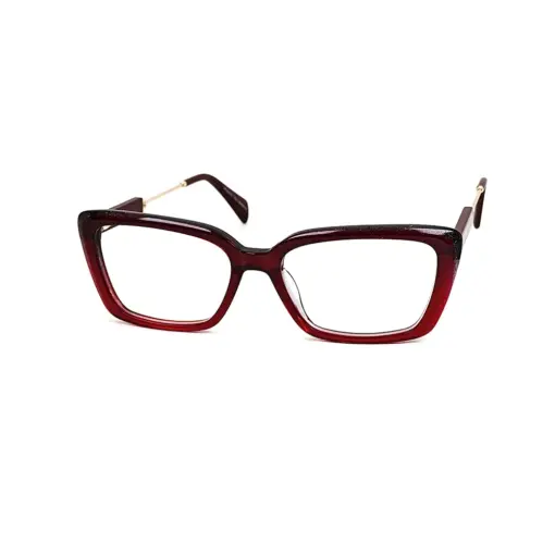 Red Modern Premium Eyeglasses AT chashmah
