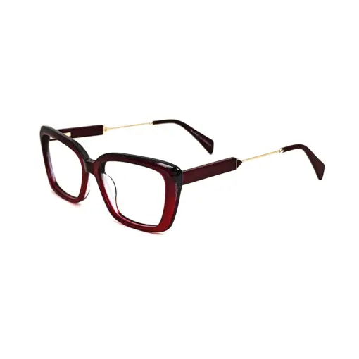 Red Modern Premium Eyeglasses AT chashmah