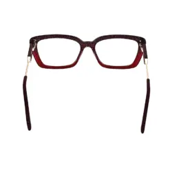 Red Modern Premium Eyeglasses AT chashmah