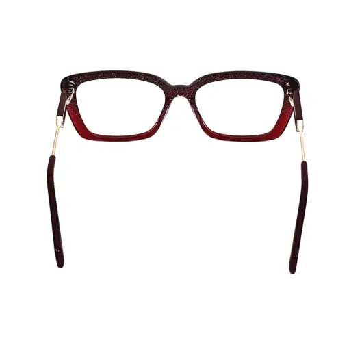 Red Modern Premium Eyeglasses AT chashmah