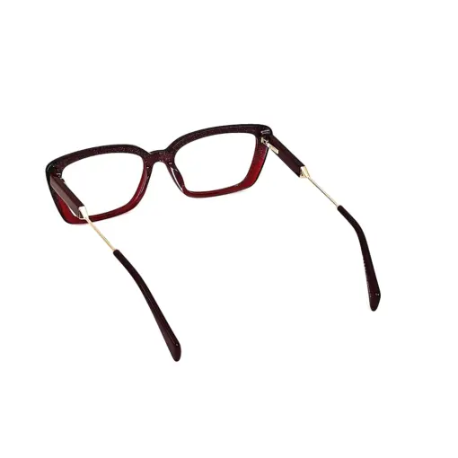 Red Modern Premium Eyeglasses AT chashmah