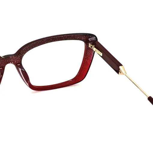 Red Modern Premium Eyeglasses AT chashmah