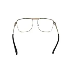 Silver Aviator Metal Eyeglasses