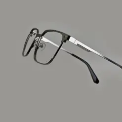 Silver Classic Metal Eyeglasses at chashmah