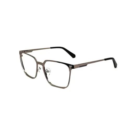 Silver Classic Metal Eyeglasses at chashmah