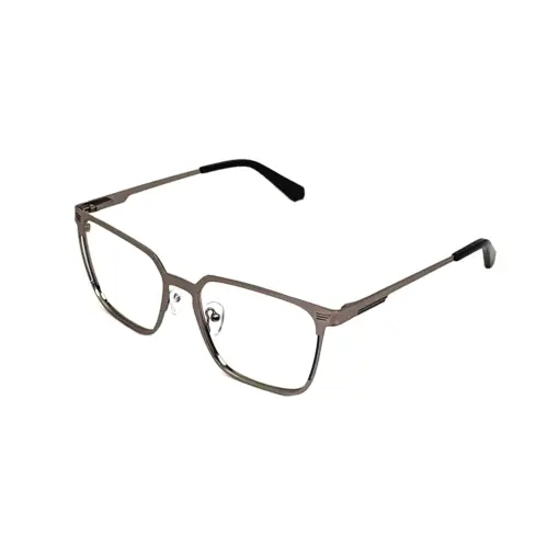 Silver Classic Metal Eyeglasses at chashmah