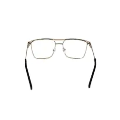 Silver Modern Metal Eyeglasses at chashmah