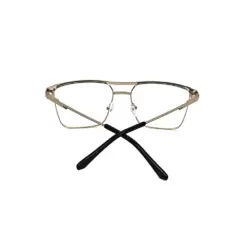 Silver Modern Metal Eyeglasses at chashmah