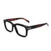 Black Bold Premium Eyeglasses at chashmah