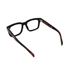 Black Bold Premium Eyeglasses at chashmah